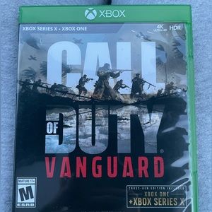 New Call of Duty Vanguard Xbox Game